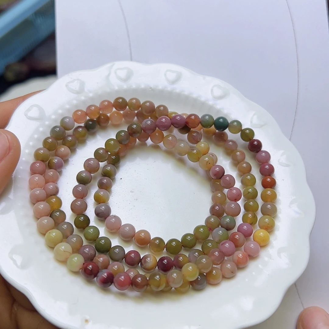 玛瑙/玉髓未镶嵌定制手串