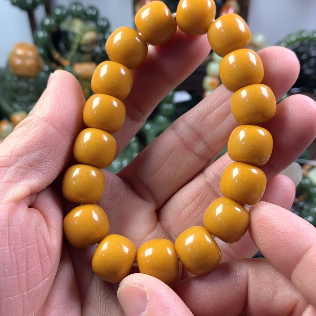 透闪石质玉手链未镶嵌