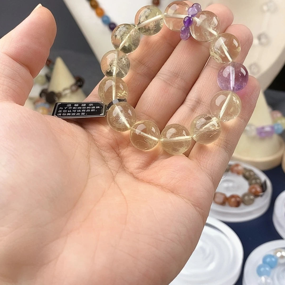 银S925镶嵌手链水晶