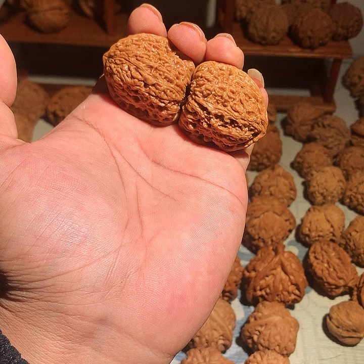 实***徐文玩核桃把件南疆