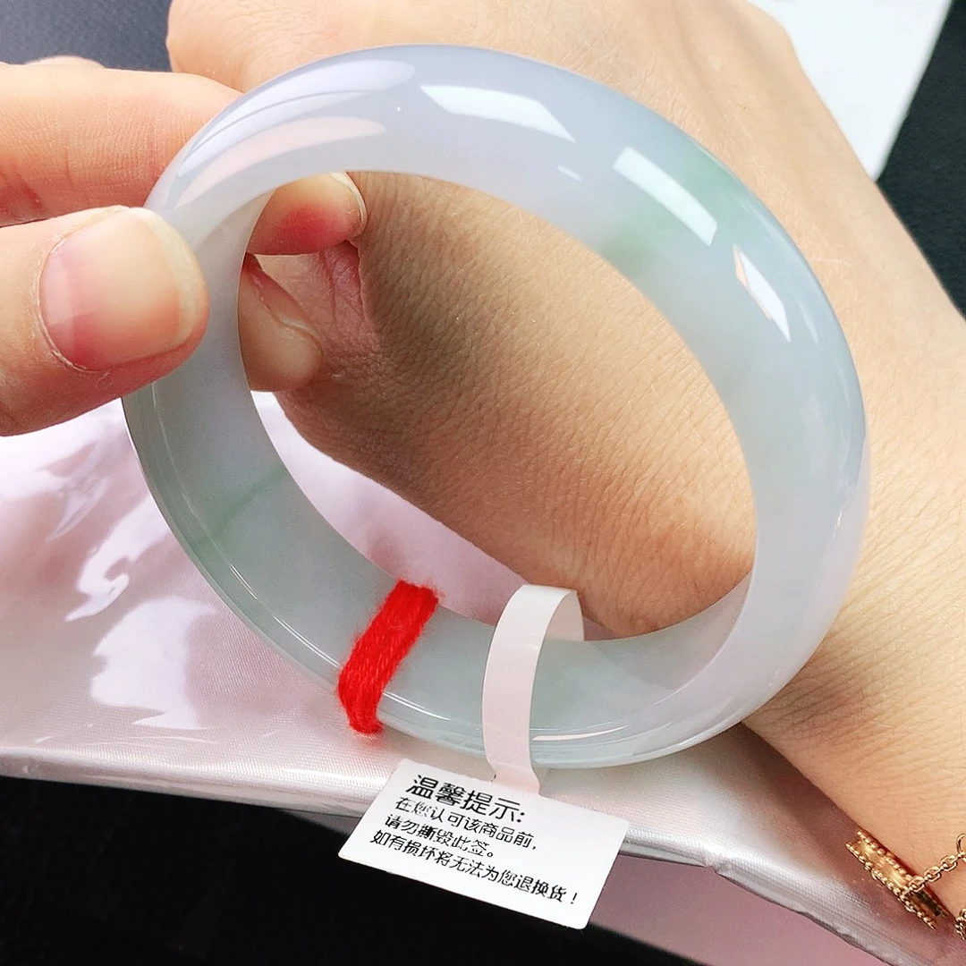 未镶嵌手镯翡翠59冰轮胎