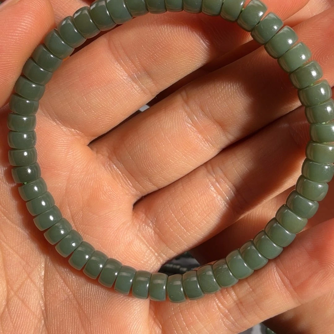 和田玉手链未镶嵌