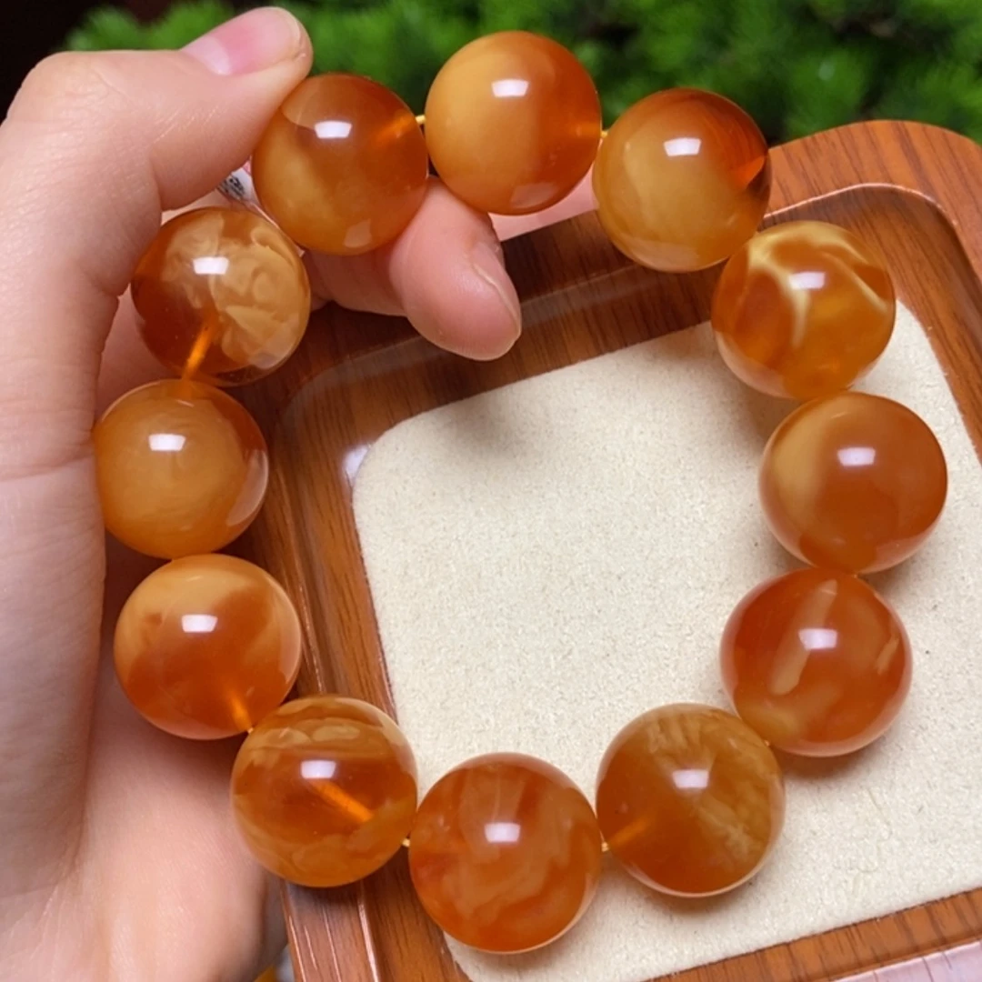 【闪购商品】手链蜜蜡未镶嵌心****海手串