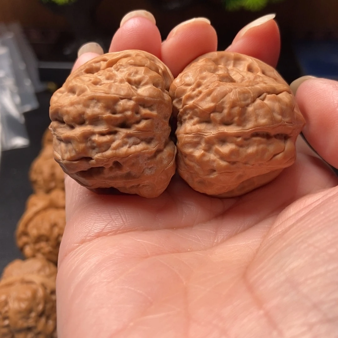 蟠****文玩核桃把件蛤蟆头