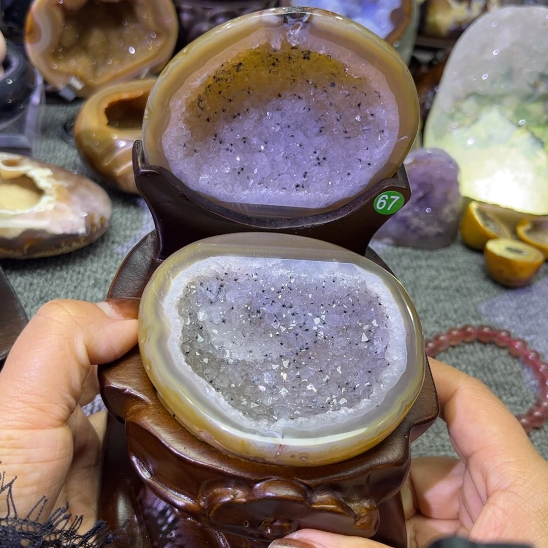 未镶嵌摆件紫晶水晶