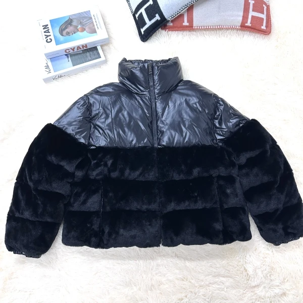 妃鱼/盟可睐/聚酰胺/羽绒服/95新/马零二一零