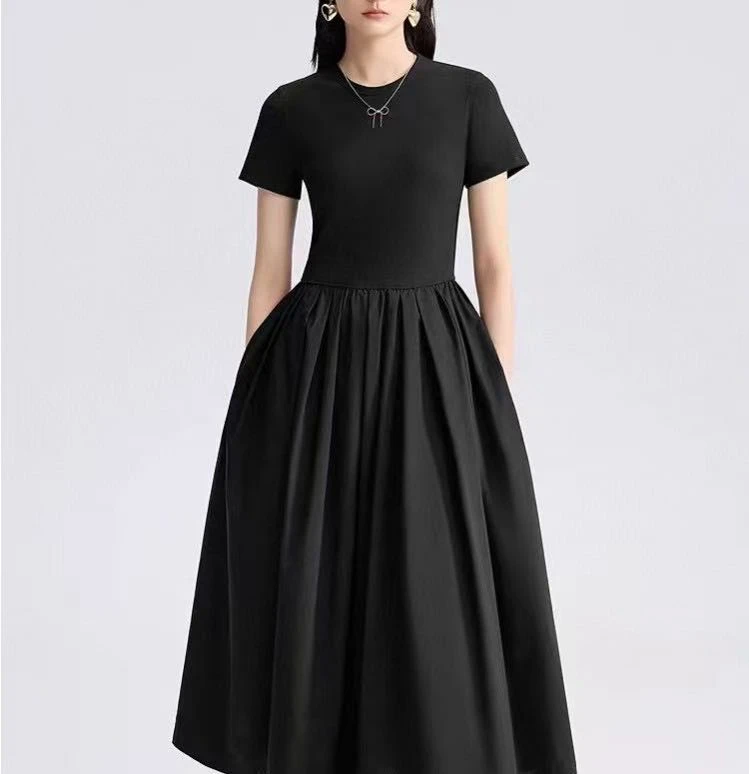 【A01-A100】红姐严选休闲时尚女装百搭夏季显瘦短袖圆领修身T恤女