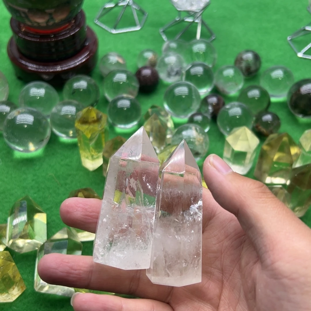 鸡***^水晶珠宝半成品未镶嵌