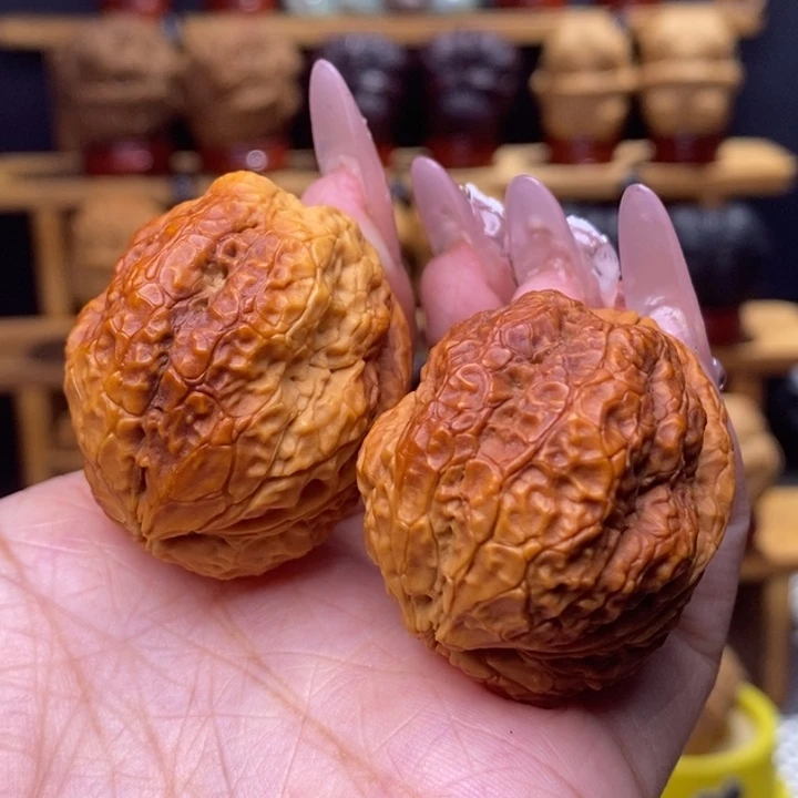 把件文玩核桃龙雀金蟾14号39尺