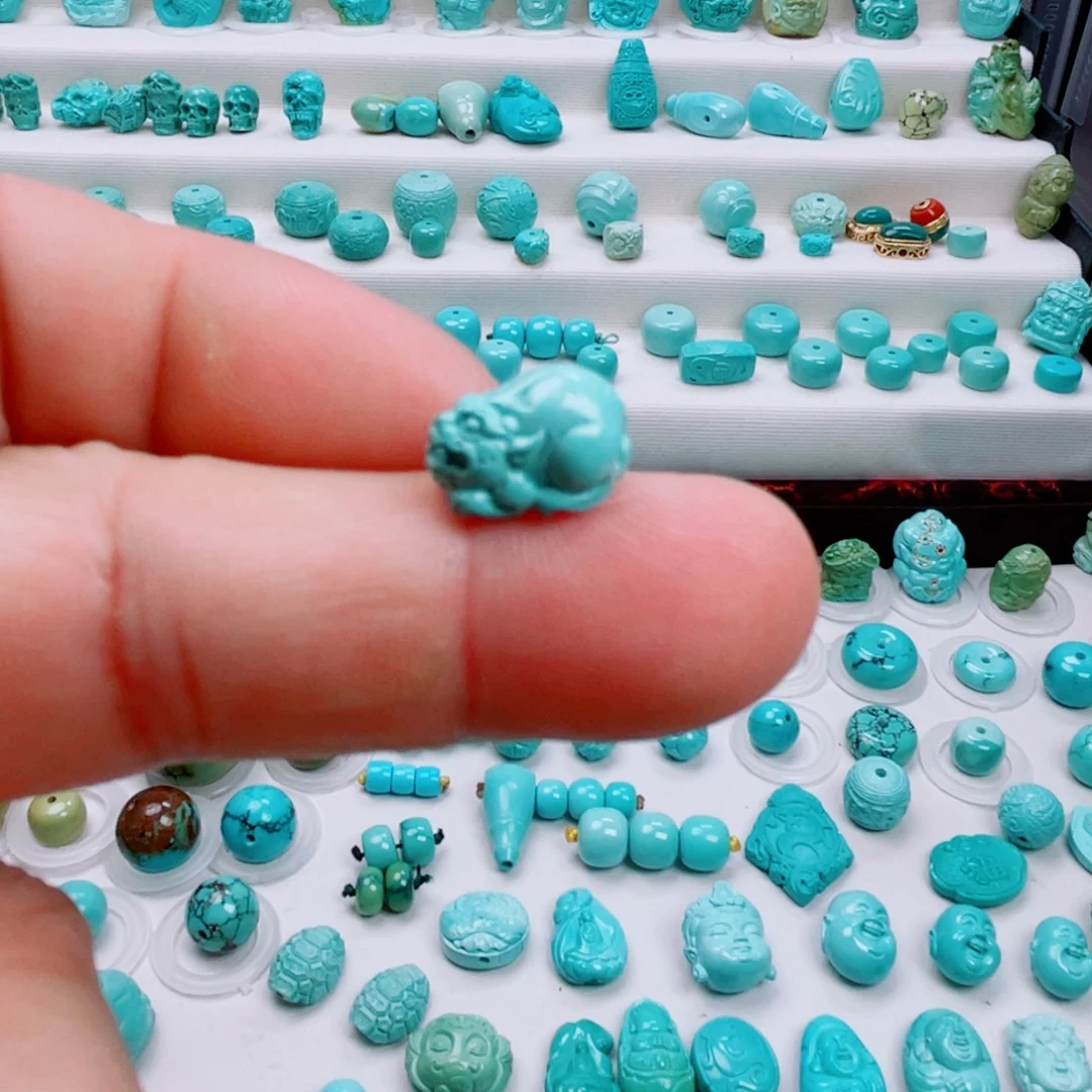 绿松石未镶嵌吊坠(不含链)