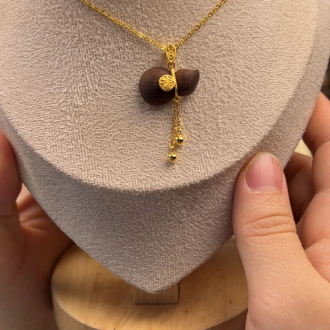 银S925葫芦随行脖挂配饰