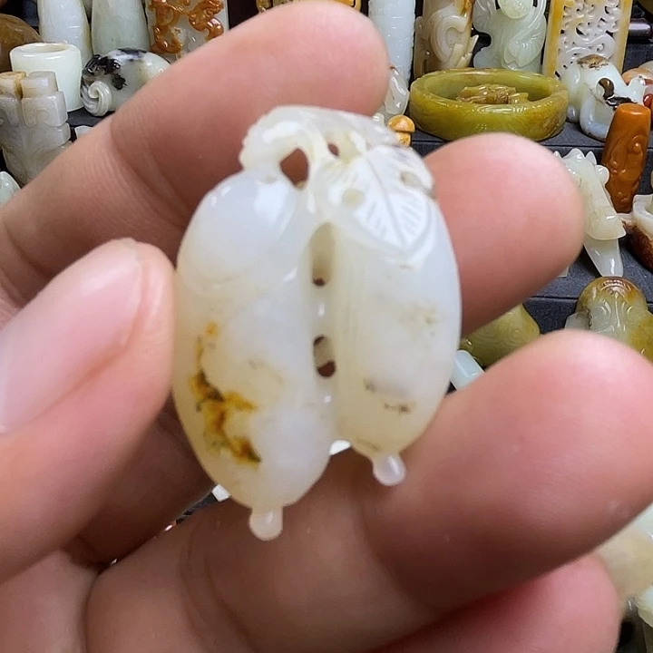 颈饰未镶嵌和田玉