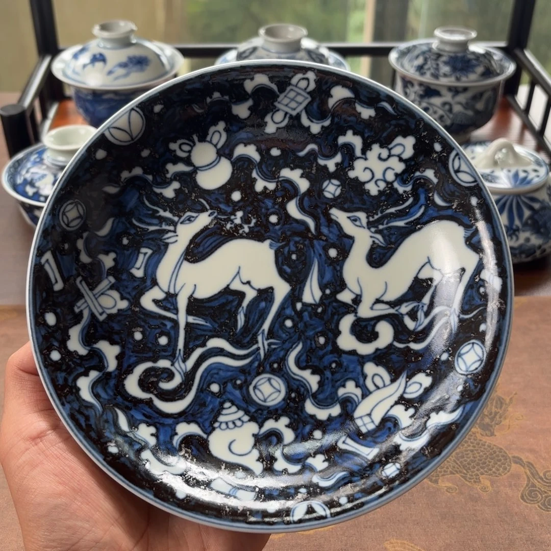 摆件景德镇手绘茶器