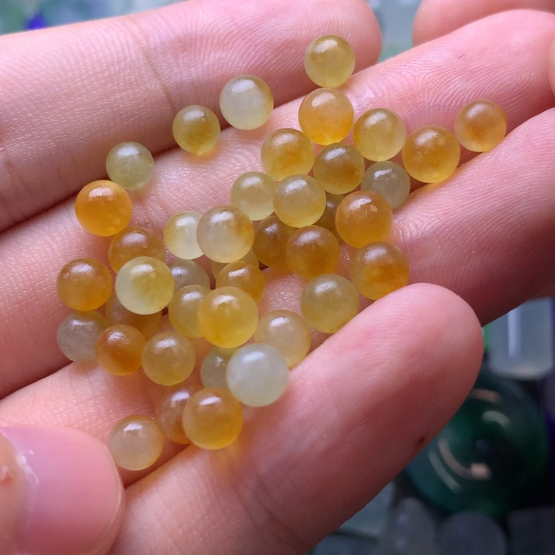 定制翡翠未镶嵌珠子