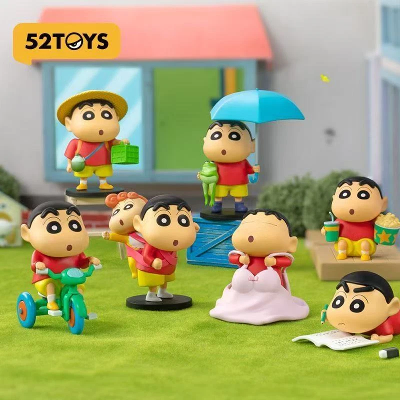 52TOYS蜡笔小新日常系列3系列盲盒 潮玩具手办摆件礼物官方正版