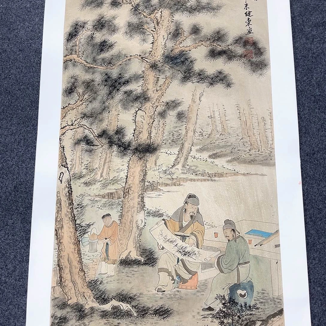 国画国画老师手绘作品