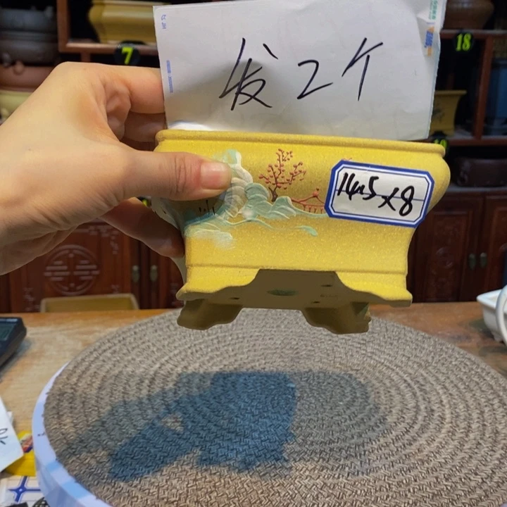 紫砂花盆紫砂艺术