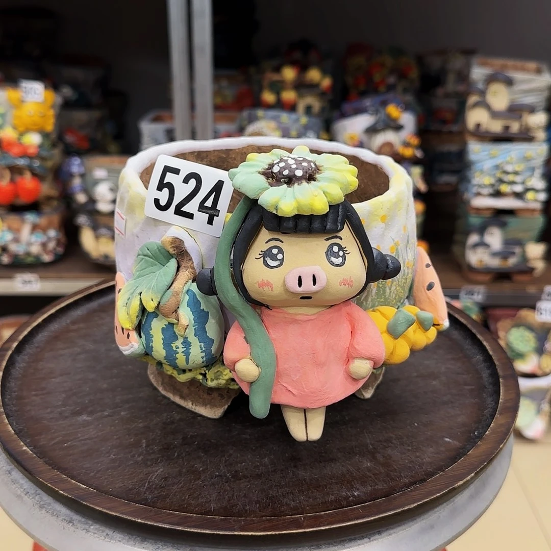 【闪购商品】粗陶手捏
