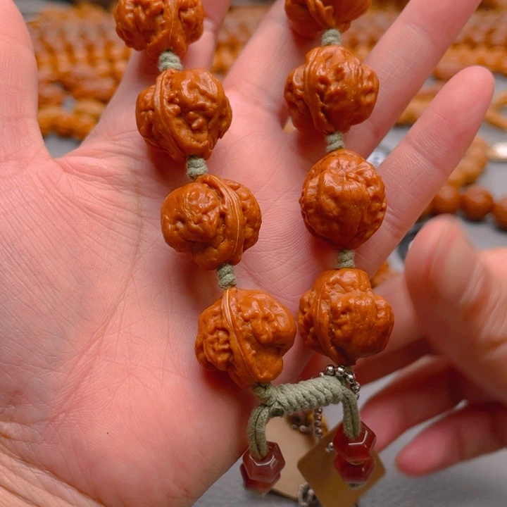 帥***子文玩核桃吊坠核桃手串