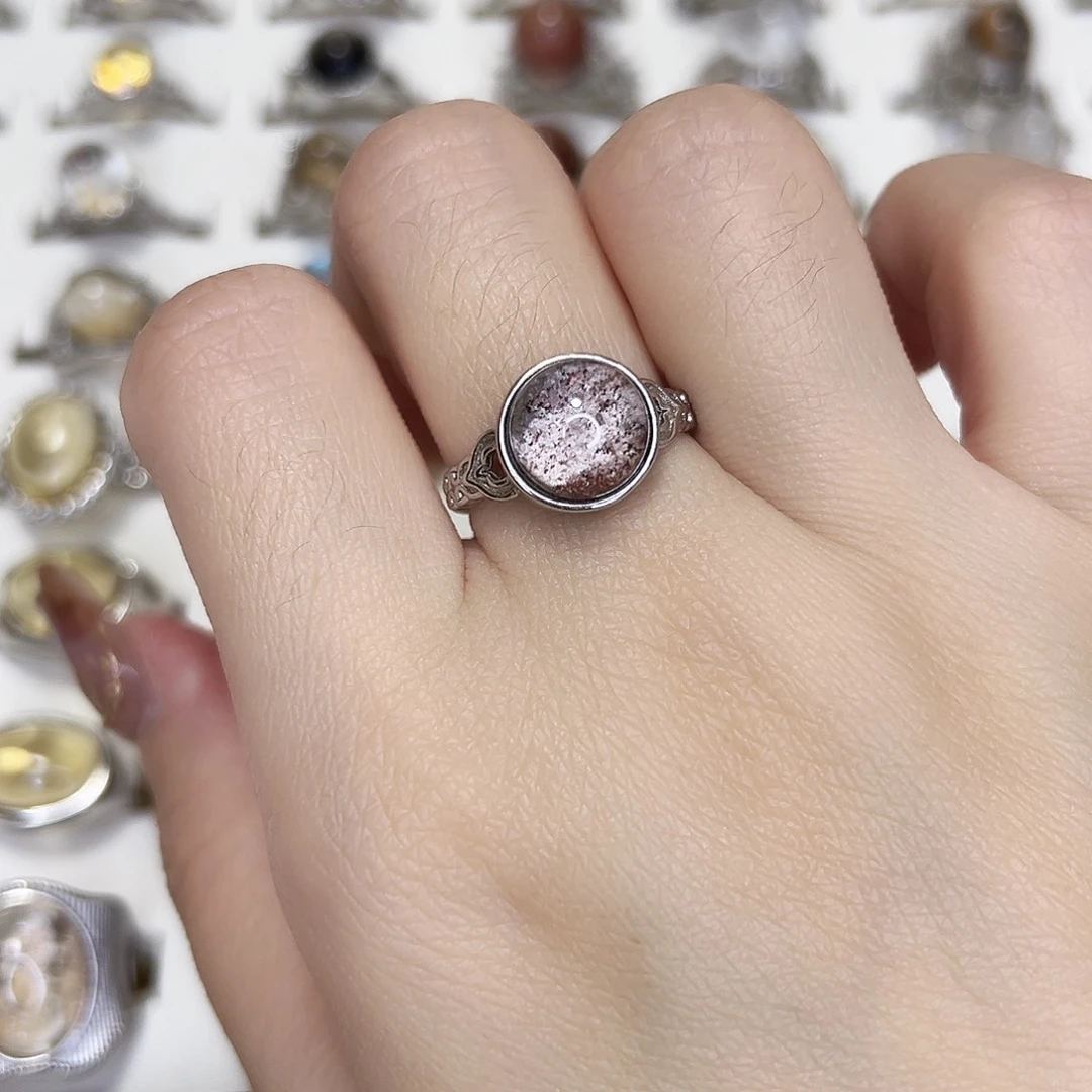 925银福利款/清仓不退换/粉花幽