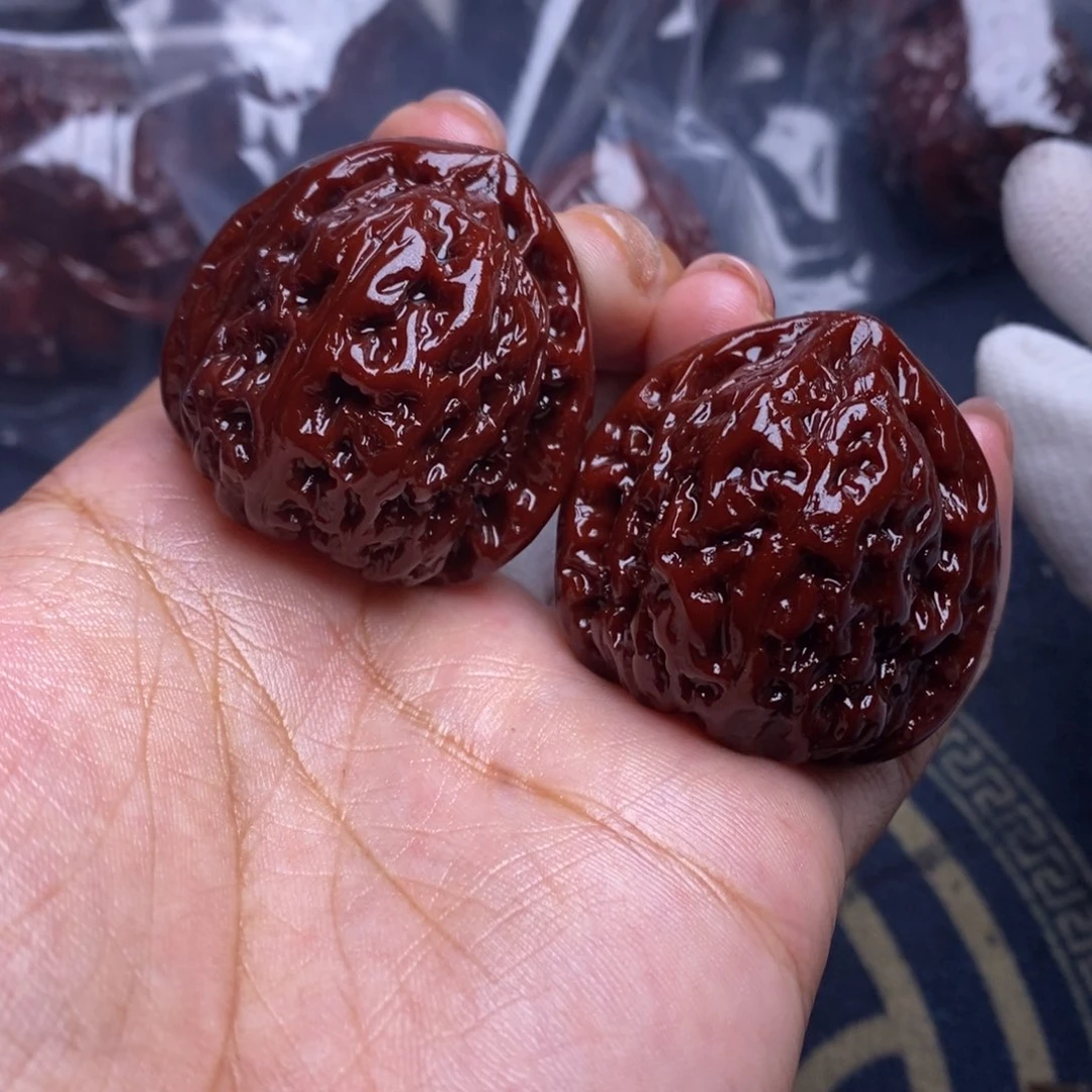 文玩核桃吊坠南疆石 39