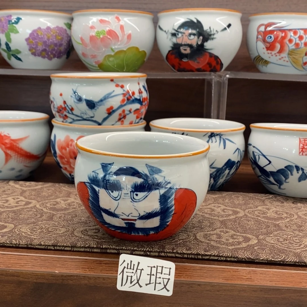 釉下彩手工绘制手工绘制