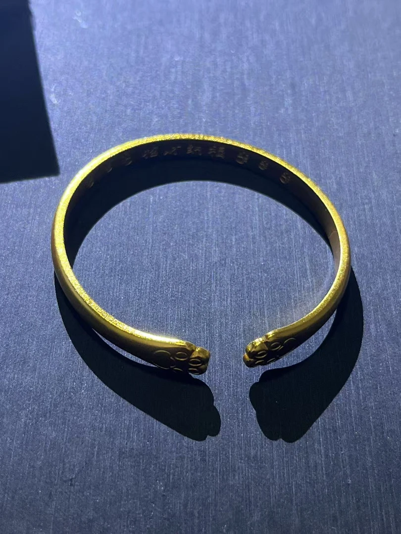 足银手镯  收藏级轻奢时尚气质简约精致手镯FJF7471