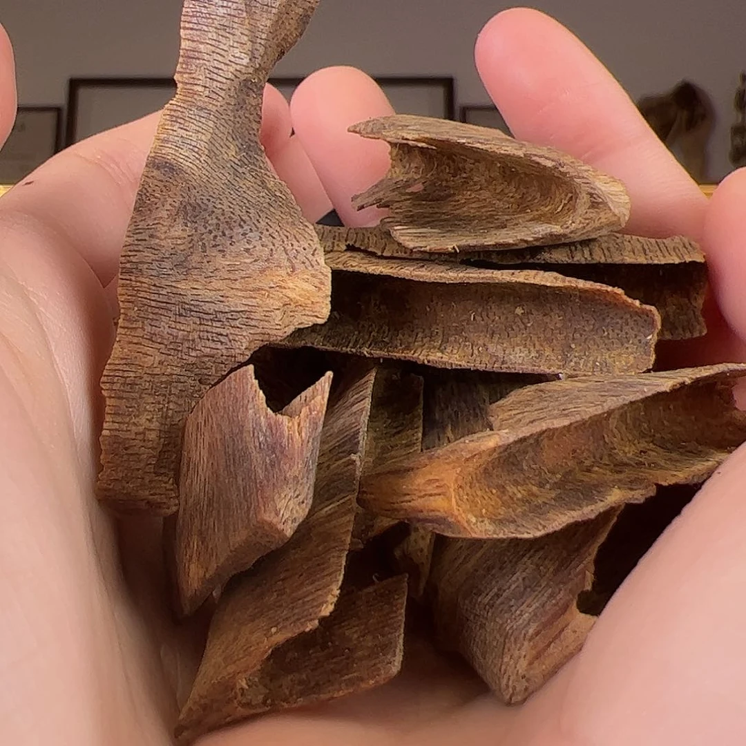 沉香沉香碎屑白棋沉香壳料20克