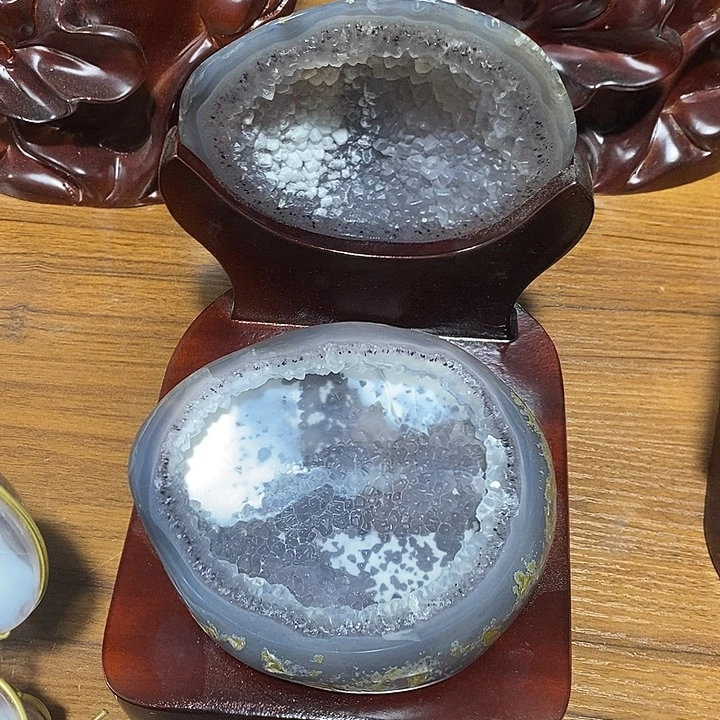 水晶摆件未镶嵌聚宝盆