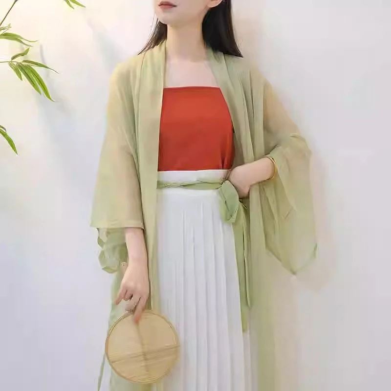 宋制明制女汉服古装仙气上衣夏季唐制中国风汉元素对襟古风短衫