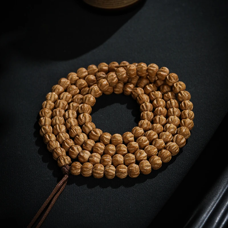 拾忆文玩热振柏香籽大尺寸108颗矮桩原桩鬼脸10mm巨无霸收藏级