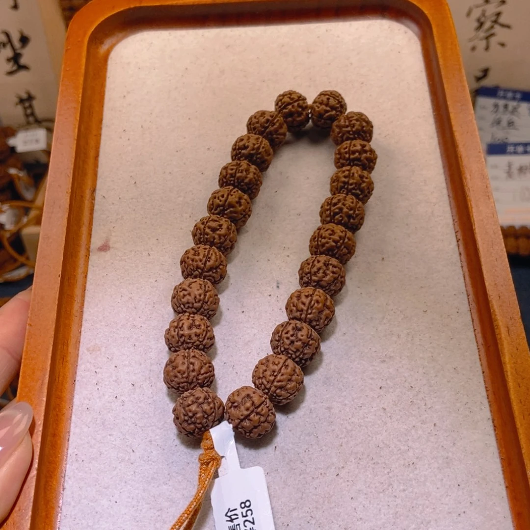 金刚菩提手串002古树龙珠14+