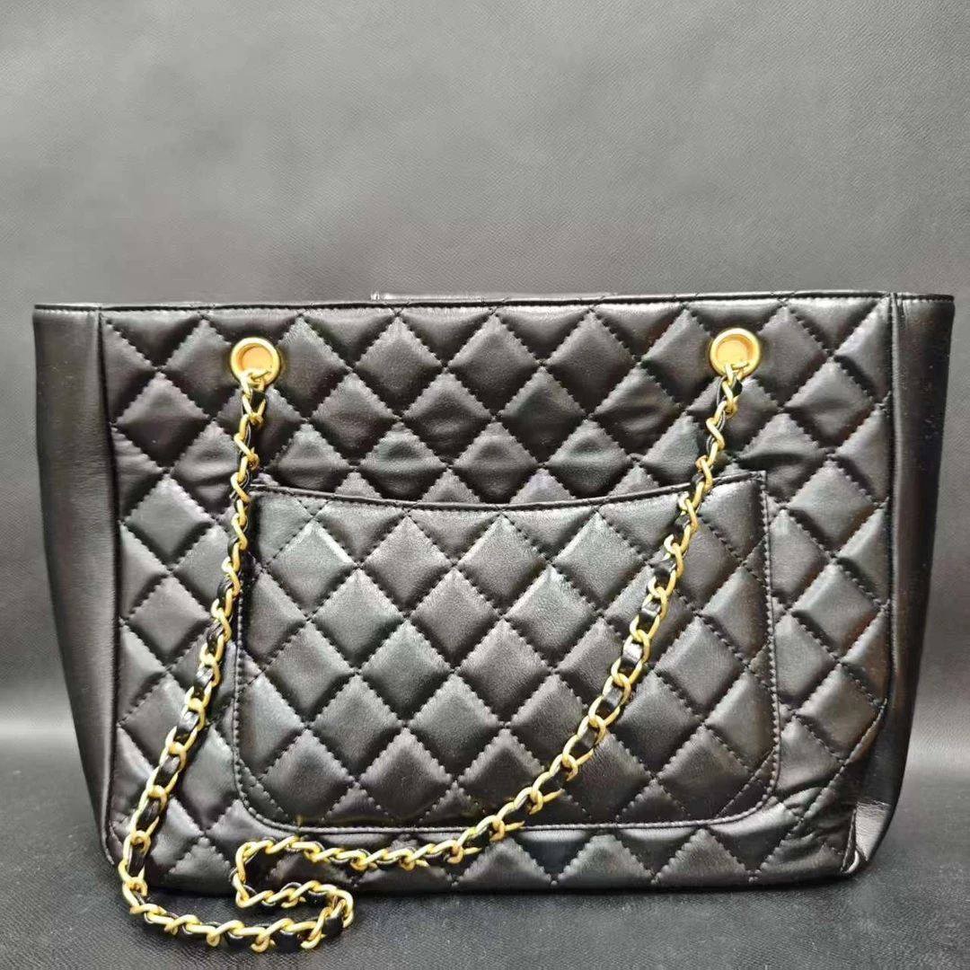 SMVP 高定奢品 时尚潮流真皮新款女包斜挎包 10992 黑色托特