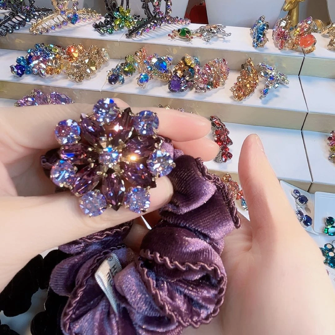 z***y大理石铁合金施华发圈