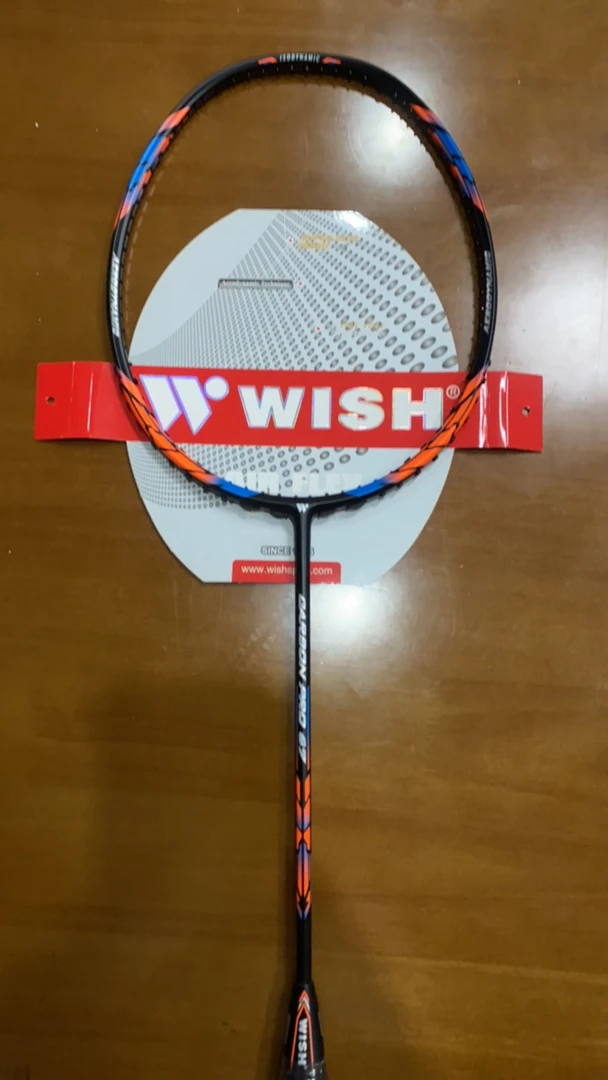 WISH/伟士羽毛球拍-韧风系列67（橙黑）