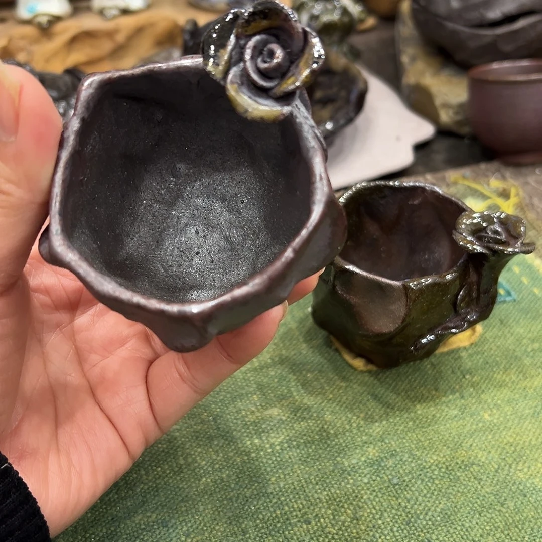 小***儿景德镇手工手作纯柴裸烧