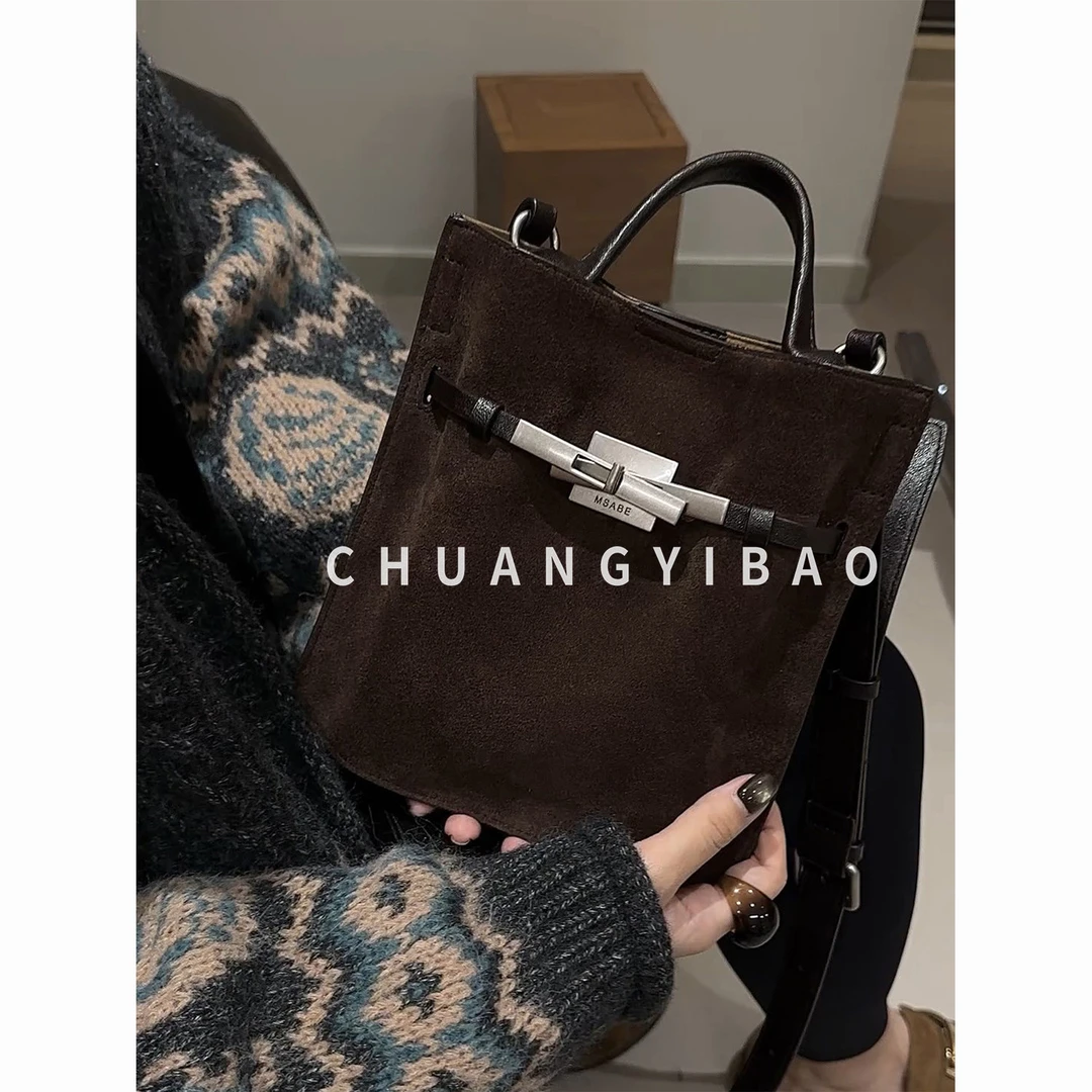 小众高级感手提凯莉包包女式2025新款时尚百搭单肩包通勤斜挎包女