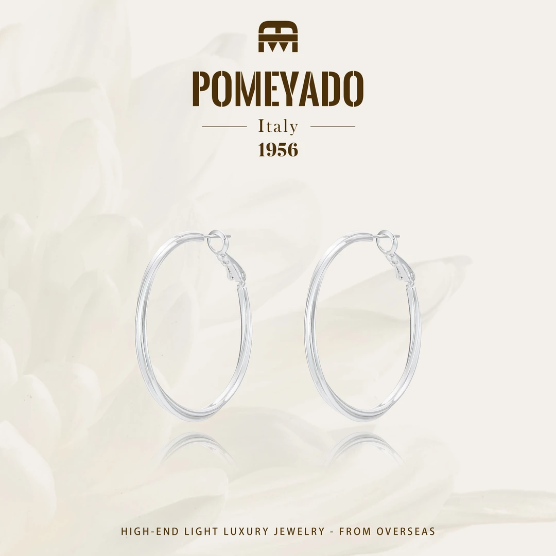 【简约日记】Pomeyado秋冬百搭经典大圈耳拍F5671