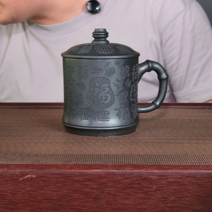 茶杯紫砂高货放漏