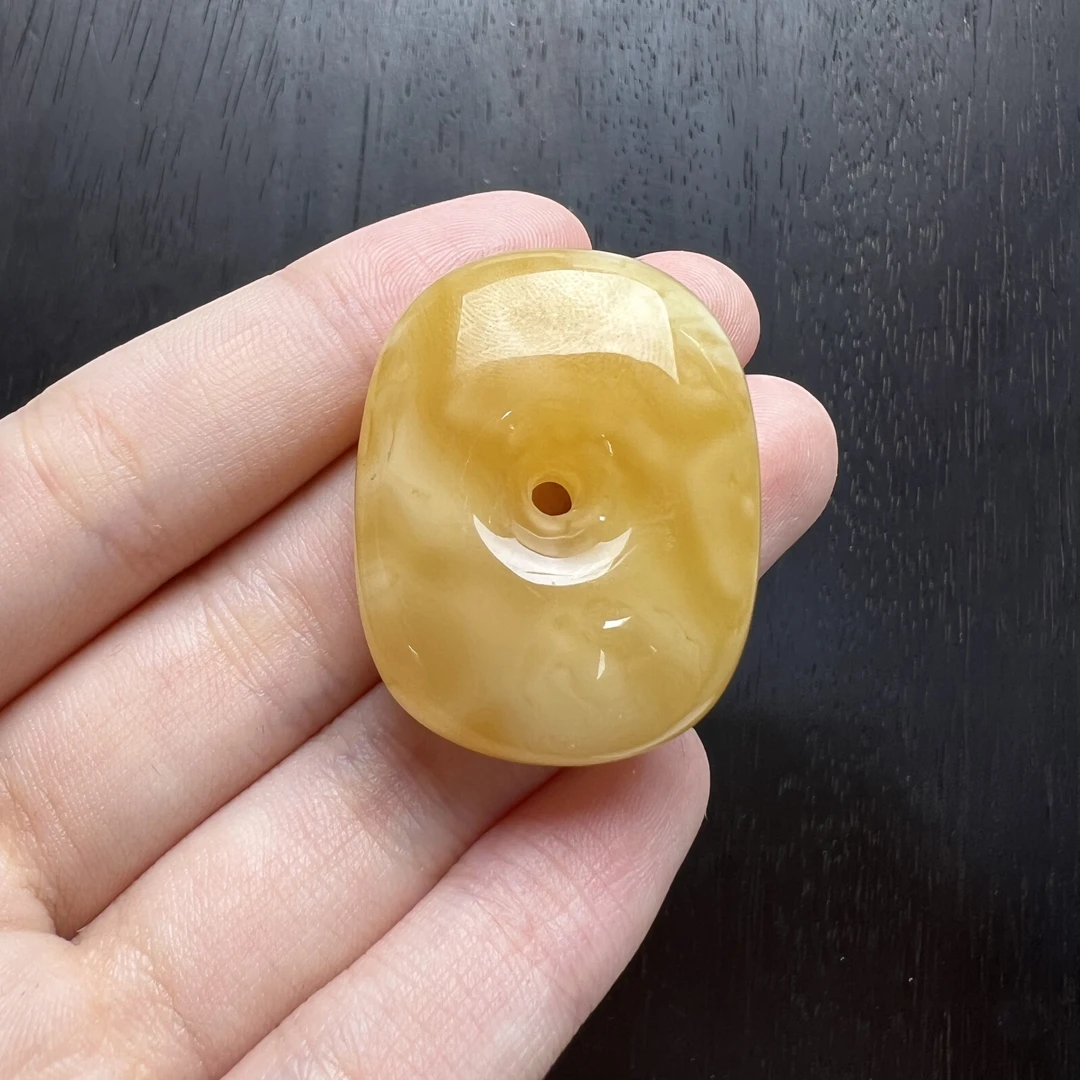 Y2995【天然蜜蜡藏扣】28×36mm支持鉴定 假一罚四