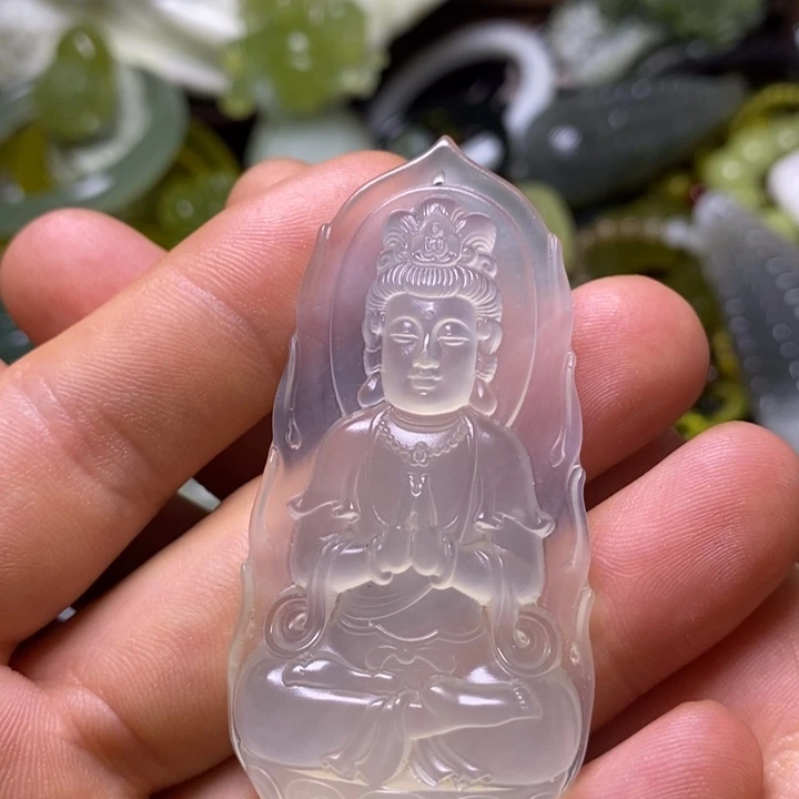 未镶嵌岫玉岫玉颈饰