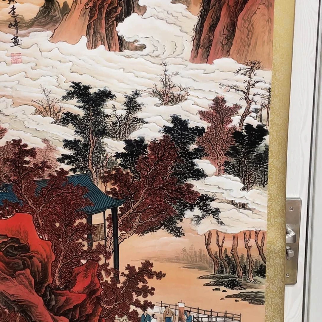 国画老师手笔手绘作品y