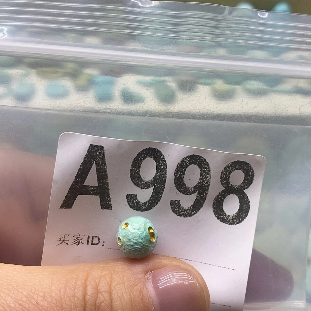 未镶嵌绿松石绿松石配饰定制