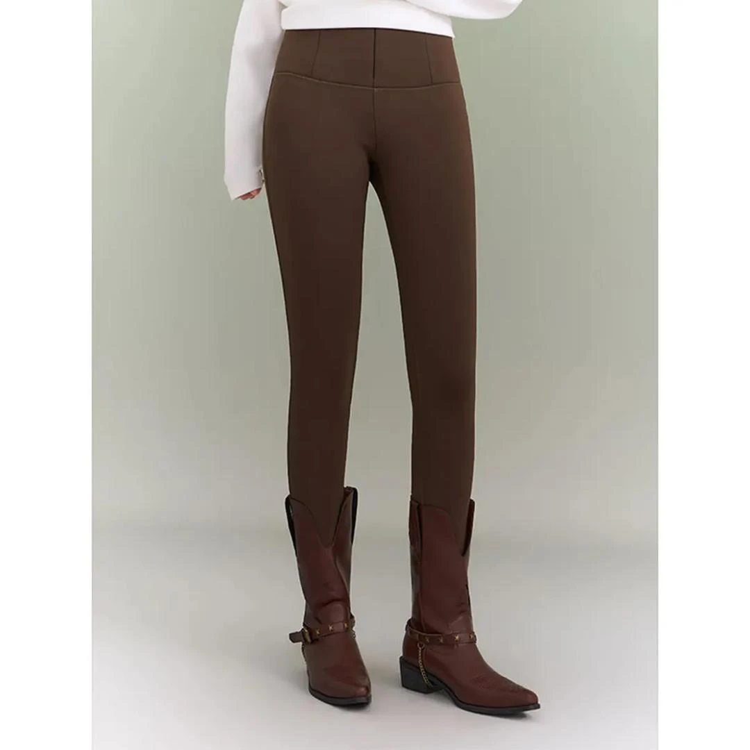 GIRDEAR/哥弟休闲女修身秋季高腰打底裤休闲风长裤1100502