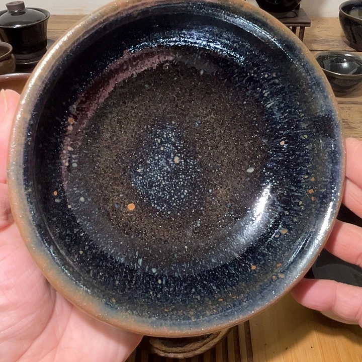茶盏传统原矿釉柴烧建盏
