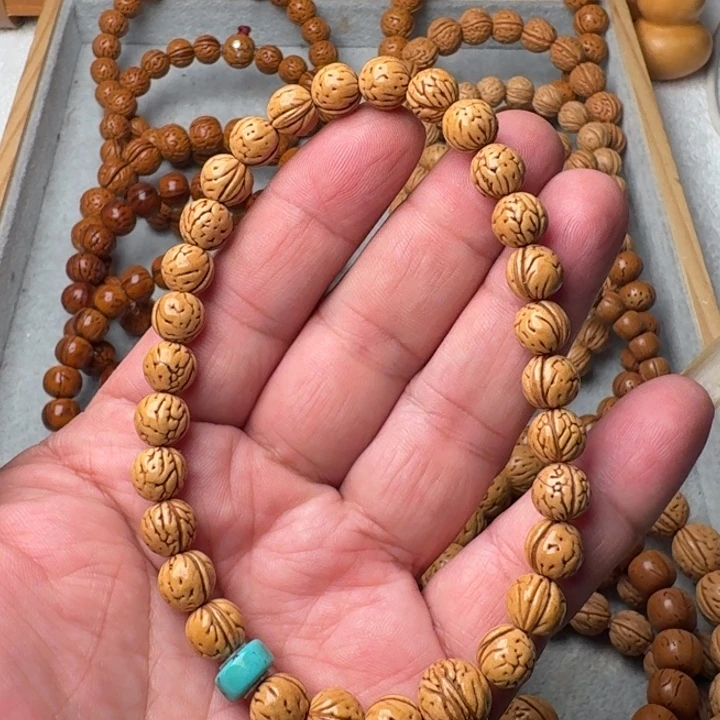 桃核吊坠桃核手串