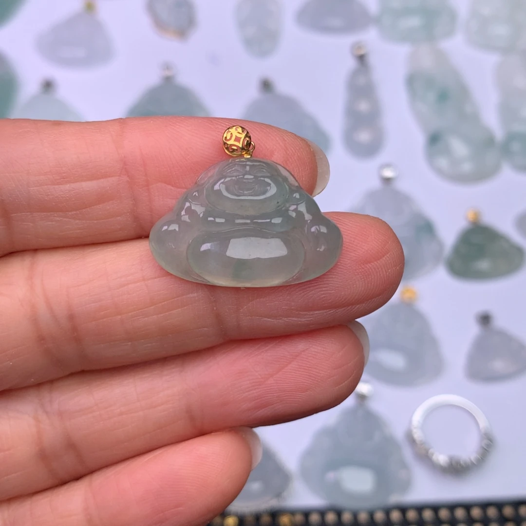 翡翠未镶嵌颈饰缅甸翡翠A货