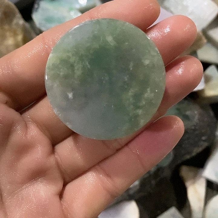 二***生翡翠裸石翡翠毛料
