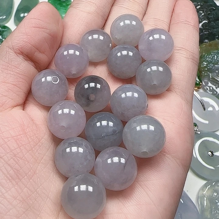 翡翠未镶嵌颈饰天然