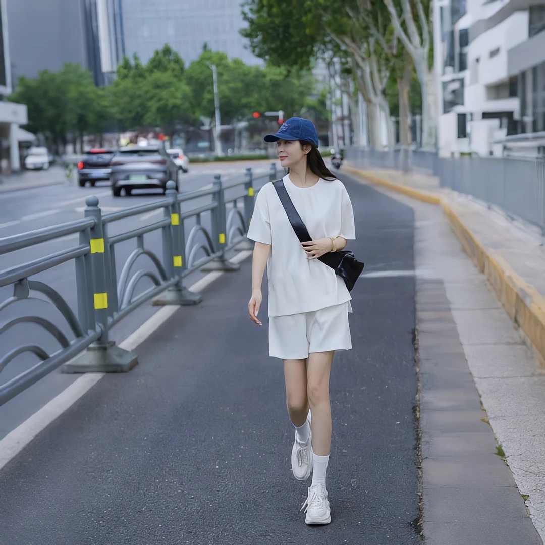 弗兰丹妮老钱风重磅兰精莫代尔砂洗零压感亲肤空气套装